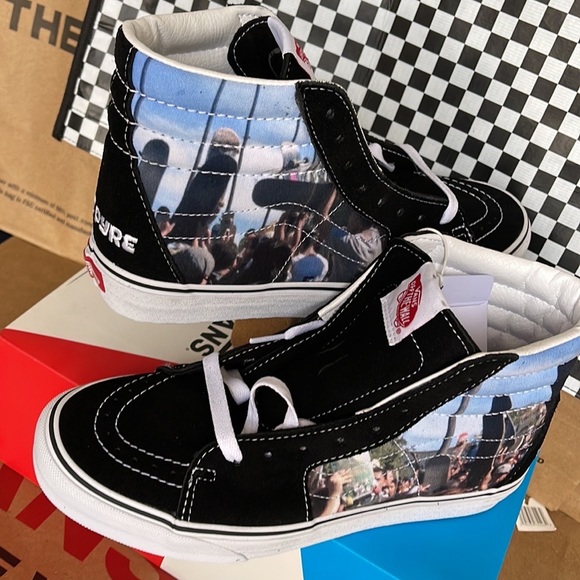 Vans Sk8-Hi Moca Frances Stark/Black Men’s sneakers - Picture 11 of 16